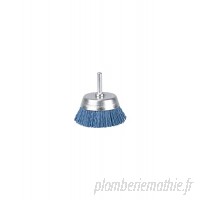 Brosse conique nylon bleu SCID Diamètre 75 mm B00KTDEP6I